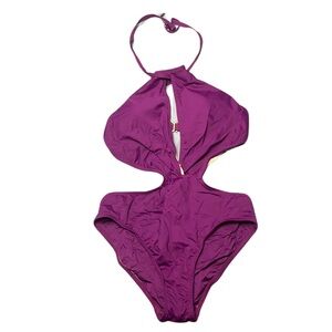 NWOT - La Blanca Swimsuit / Bathing Suit One-Piece in Purple